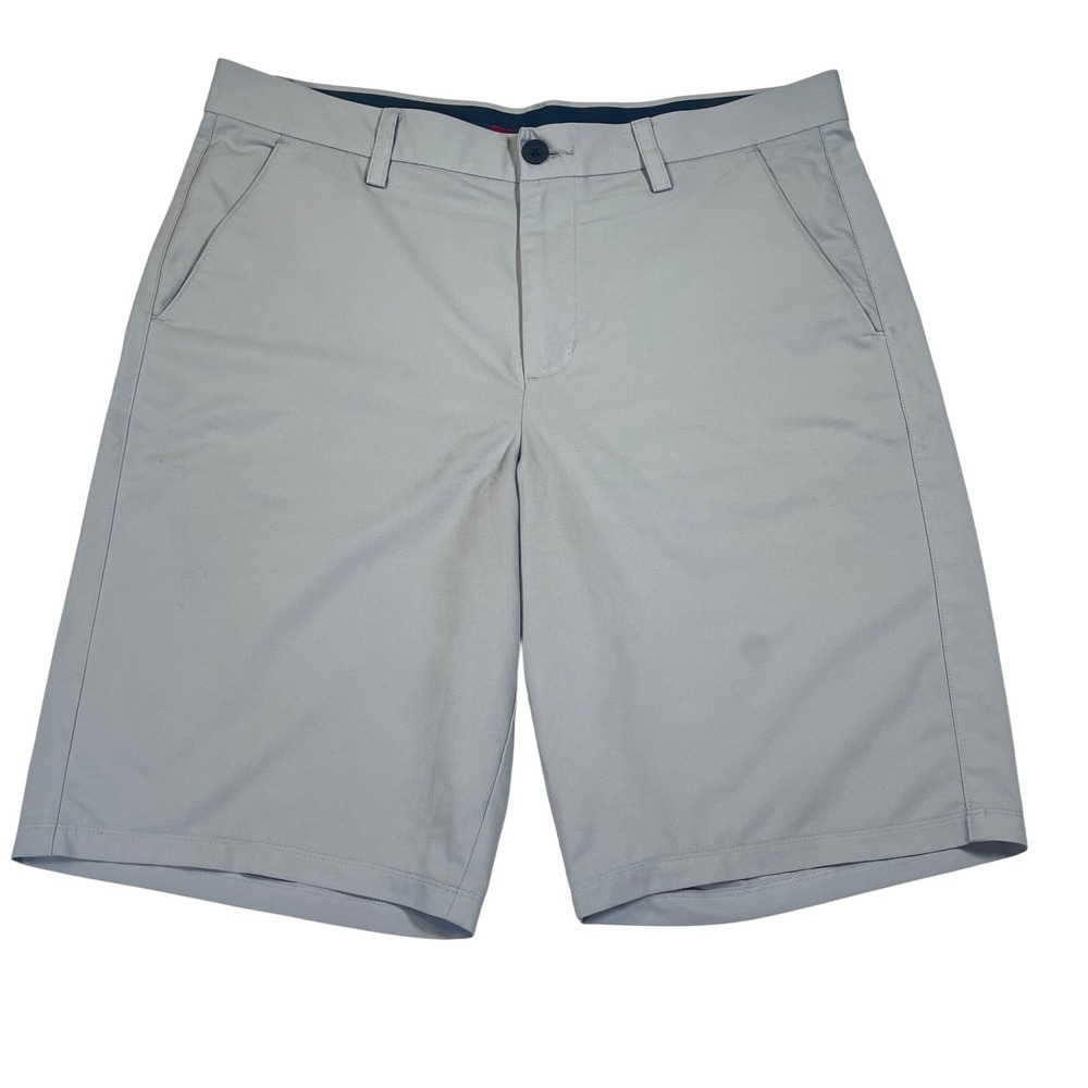 Fila‎ Sport Golf Shorts Mens 34 Gray Performance Flat Front Athletic